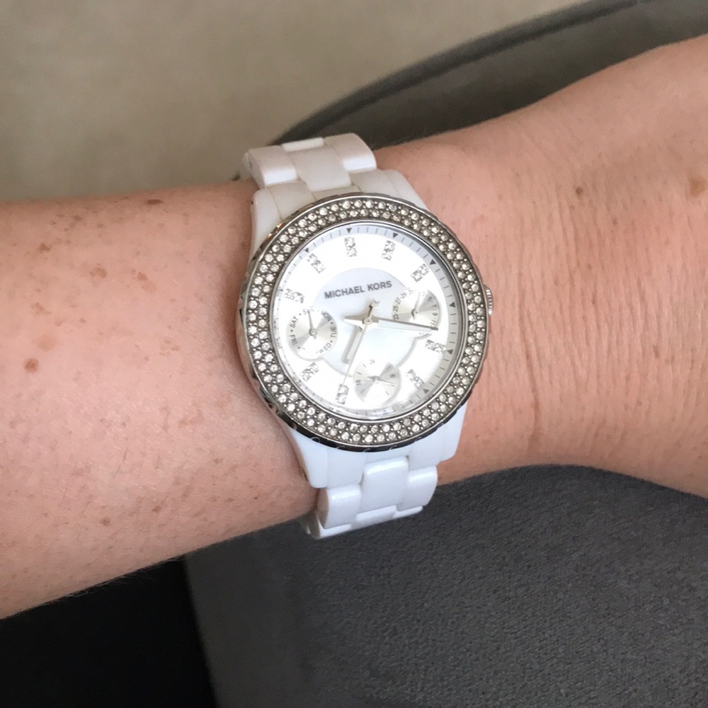 White Michael Kors Watch